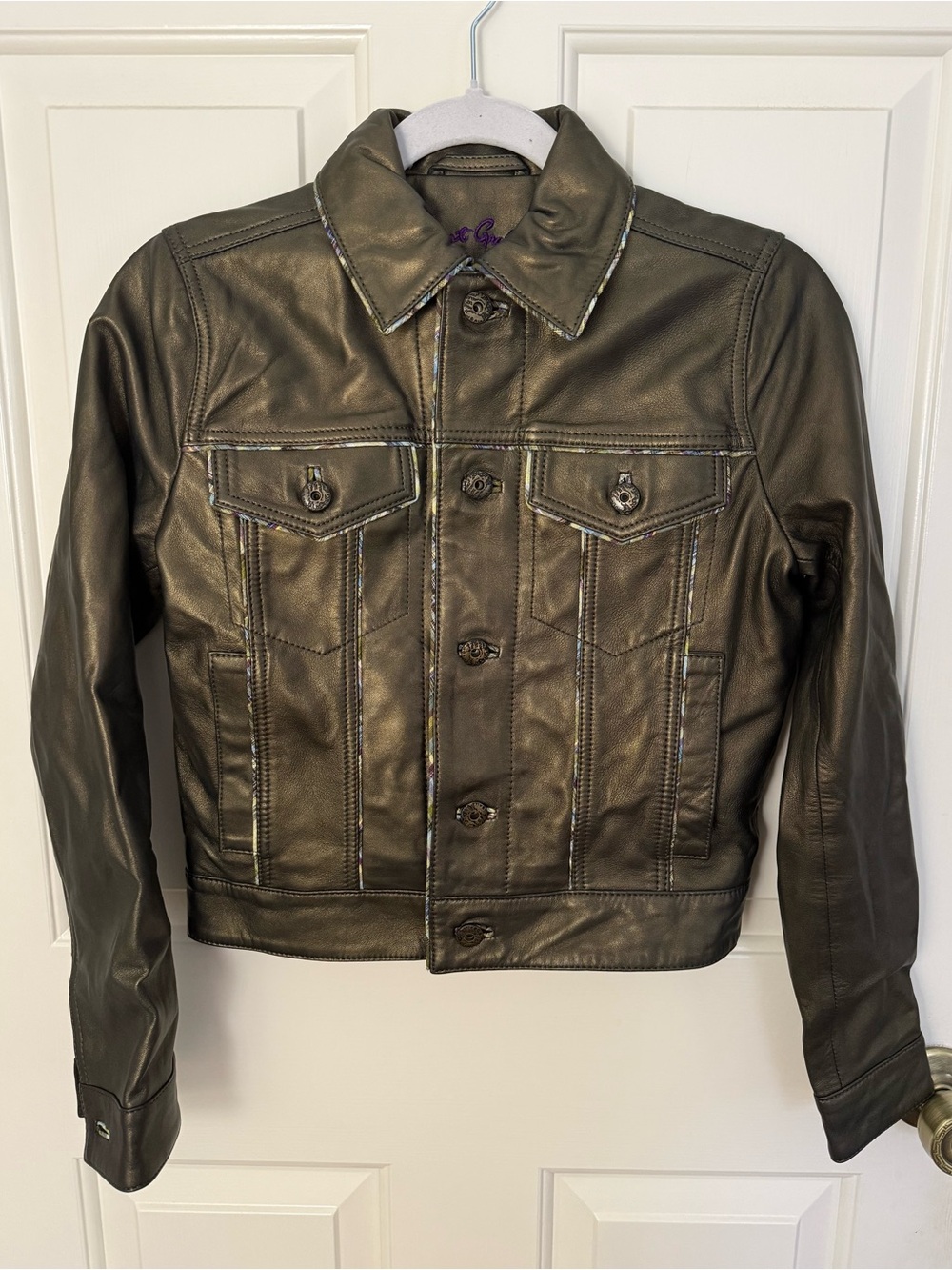 Robert Graham Women’s Sheep Leather Jacket